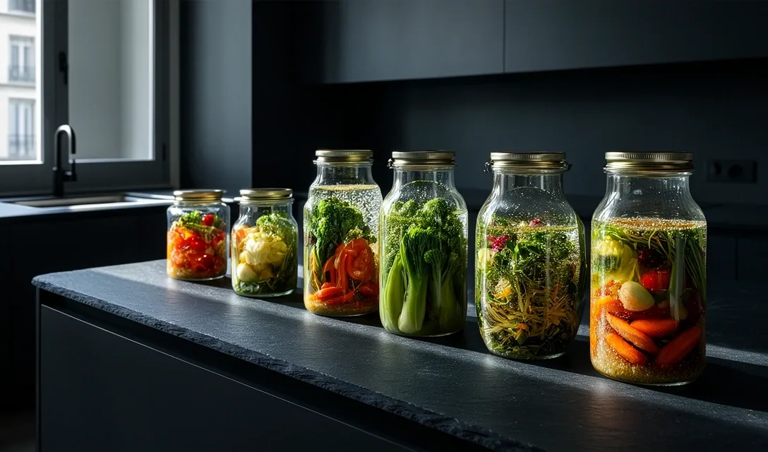 Cuisine naturelle et fermentation
