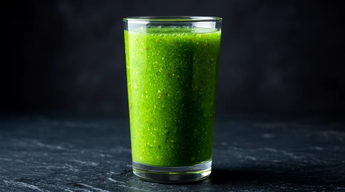 Extraction de jus vert